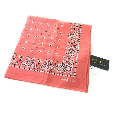 ポロ ラルフローレン POLO RALPH LAUREN タグ付き スカーフ バンダナ  