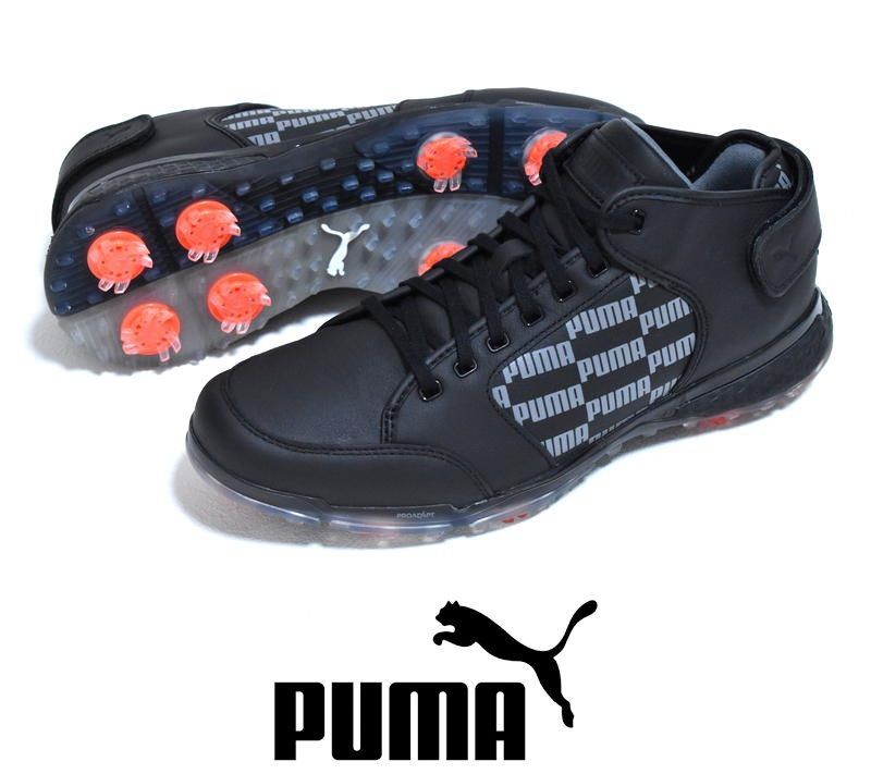 新品 PUMA GOLF プロアダプト デルタ MID 27cm 376498-02 スパイク ゴルフシューズ プーマ
