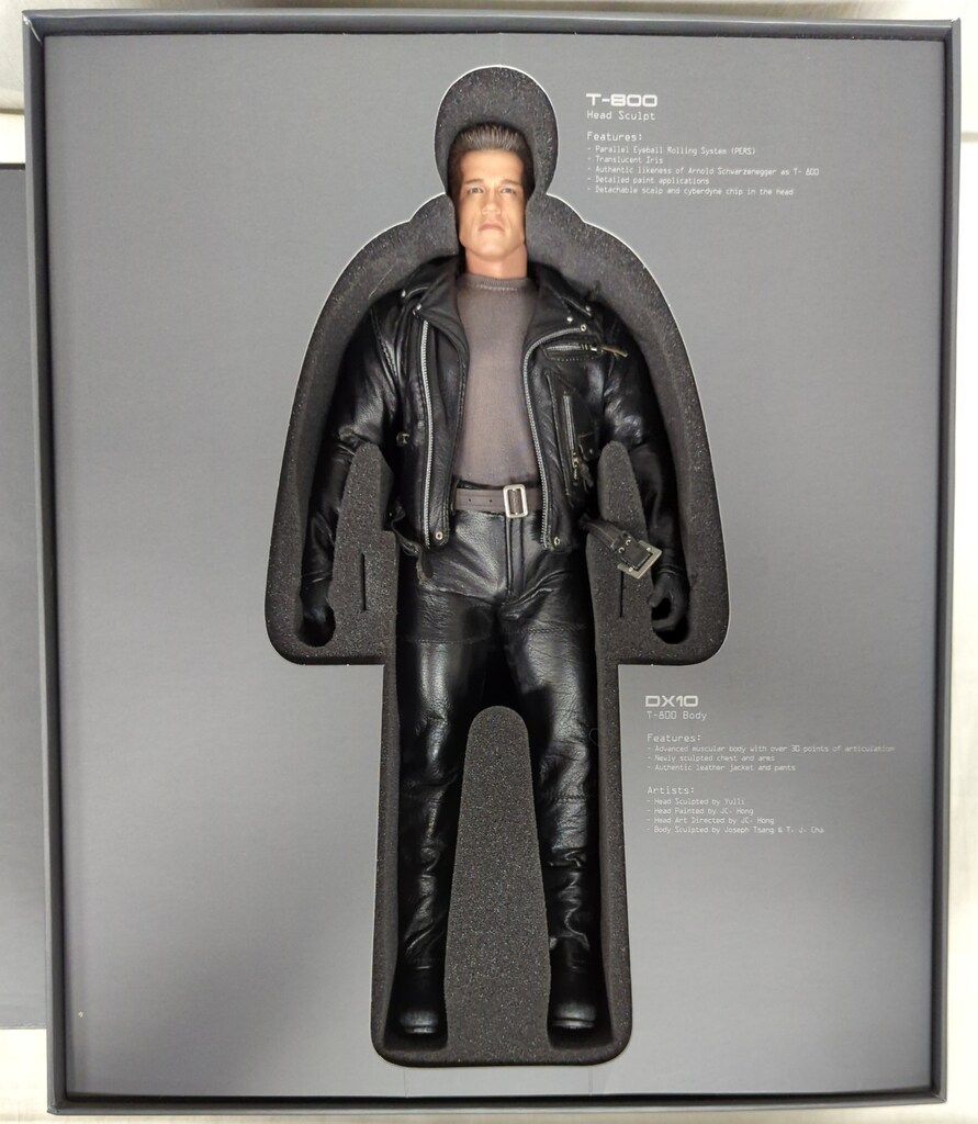 HOTTOYS MOVIE MASTERPIECE DX T-800 (DX10) DX10 ホットトイズ