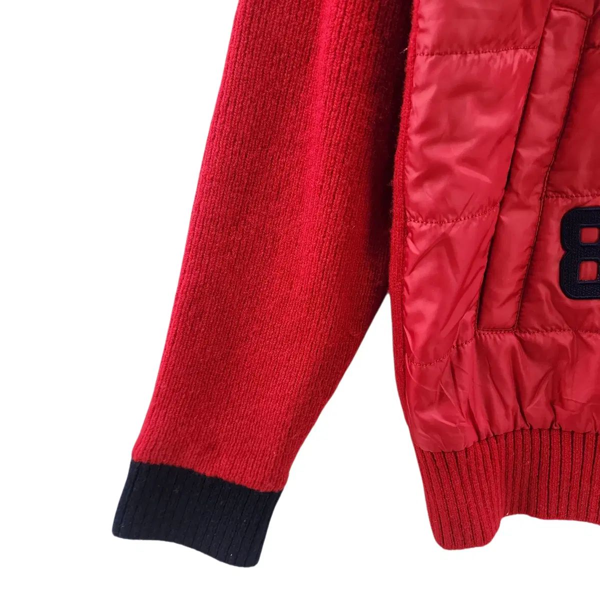 ボタン ハーフジップ