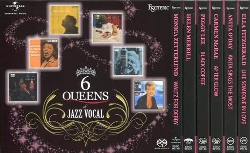 ジャズCD オムニバス | 6 QUEENS of JAZZ VOCAL HYBRID SACD