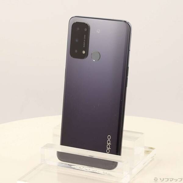 数量限定，豊富な 〔中古品〕 OPPO Reno5 A 128GB シルバーブラック CPH2199 SIMフリー【352】 スマートフォン本体