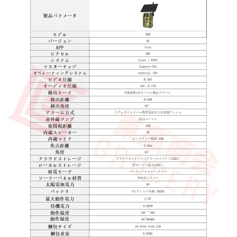 監視カメラ 300万画素