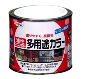 アサヒペン AP 油性多用途カラー 5L 黒