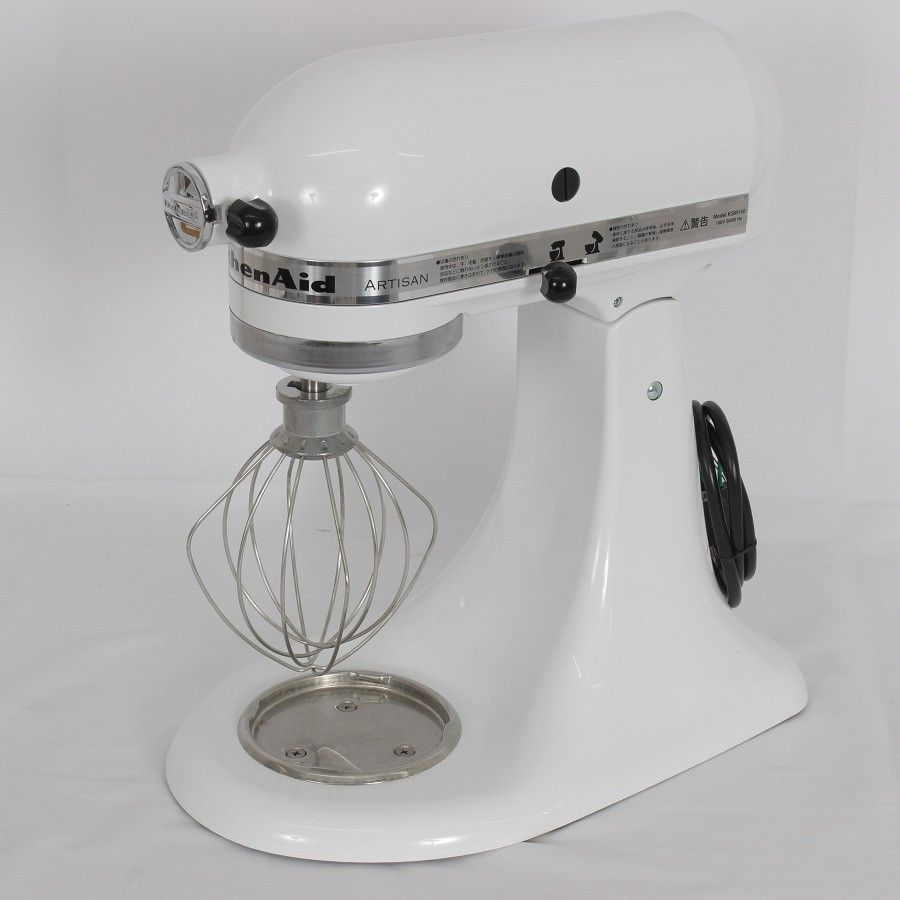 KitchenAid KSM150WH スタンドミキサー ホワイト キッチンエイド KSM150WHN（ホワイト）【業務用】｜株式会社エフ