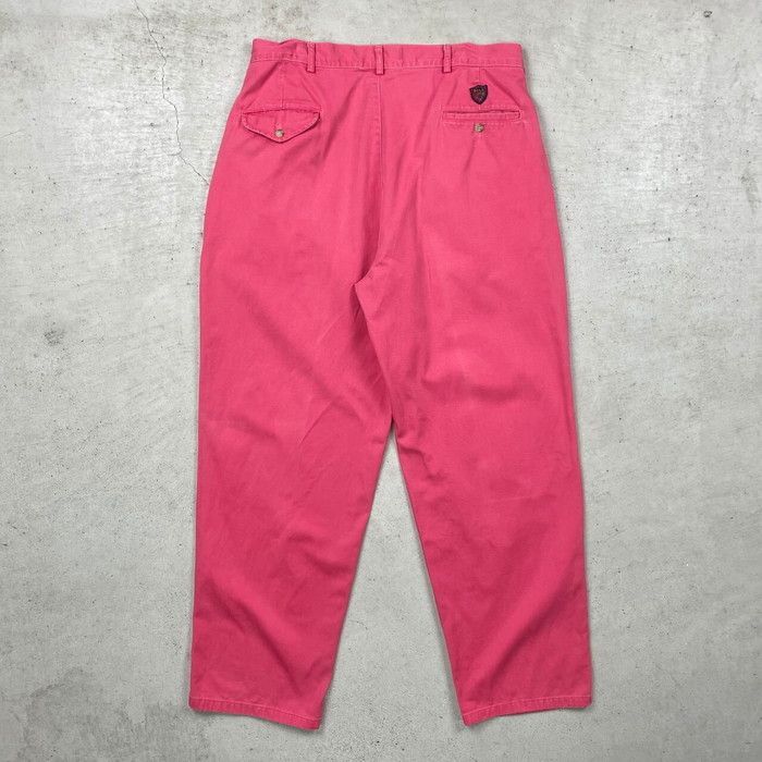 k*p様 90's USA製ポロバイラルフローレン ポロチノパンツ W36 90年代 USA製 Polo by Ralph Lauren ポロバイラルフローレン