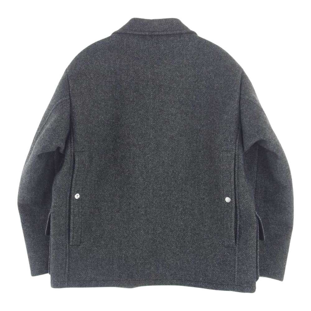 ユーゲン HEUGN ジャケット 22AW COAT032  22-020-050-0017-3-0 HUNT ハント ハンティングジャケット ジップアップ ブルゾン グレー系 3【新古品】【未使用】【中古】 ユーゲン HEUGN ジャケット 22AW COAT032 22-020-050-0017-3-0 HUNT