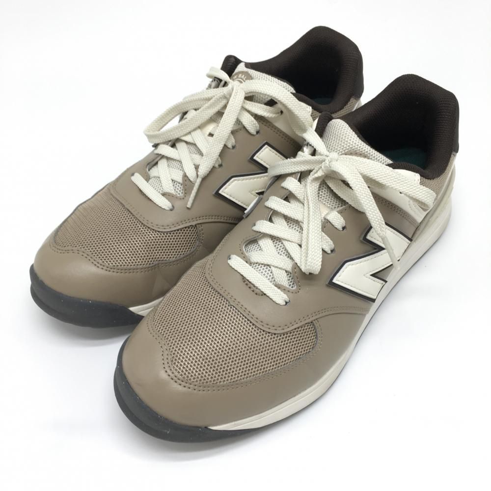 ☆SALE価格☆【美品】ニューバランス ゴルフシューズ ベージュ