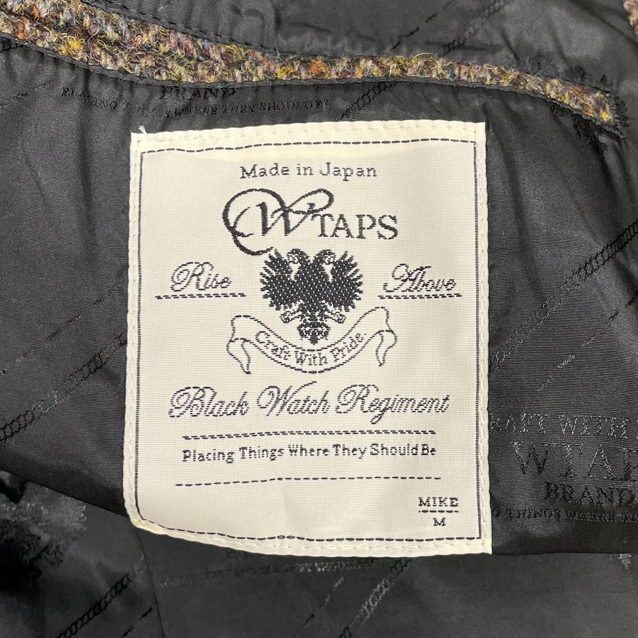 WTAPS HARRIS TWEED McQUEEN JACKET M - メルカリ