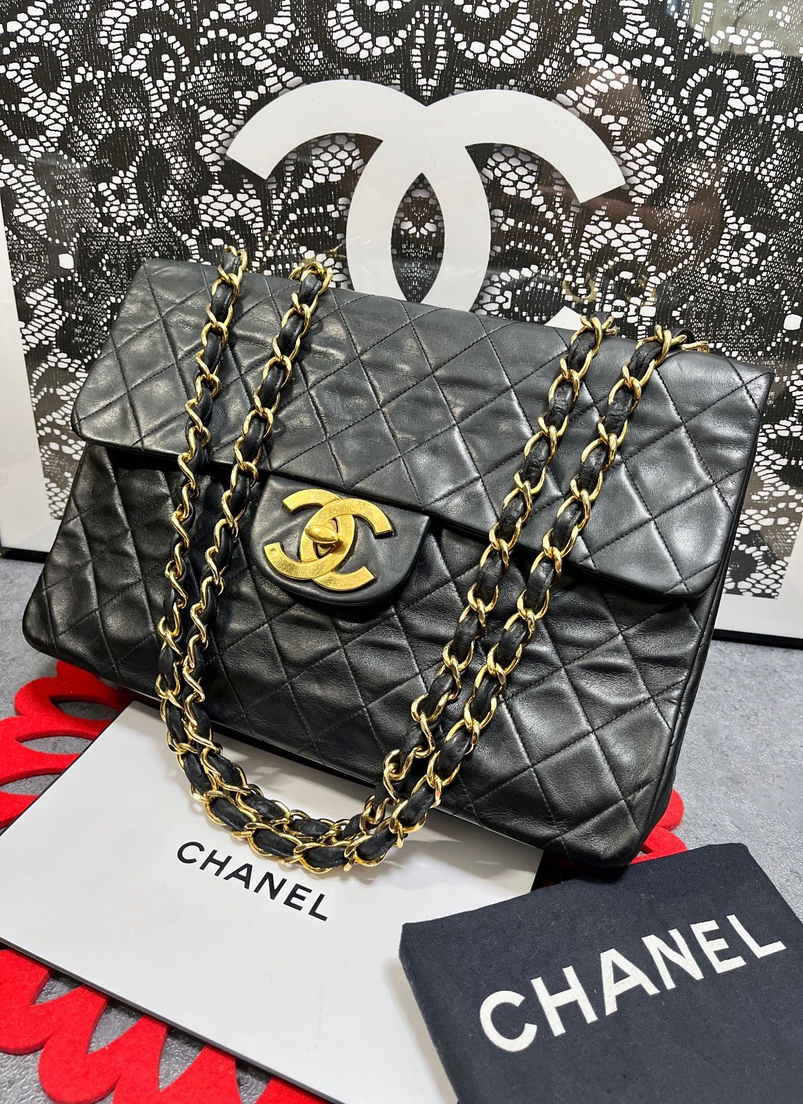 ◇◇ 極上美品 シャネル ☆ CHANEL デカマトラッセ 34 ヴィンテージ-