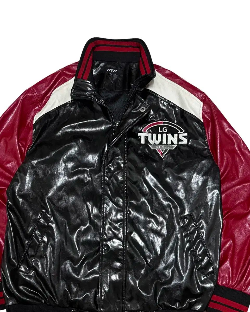 LG TWINS ツインズ 光沢 野球 アウター