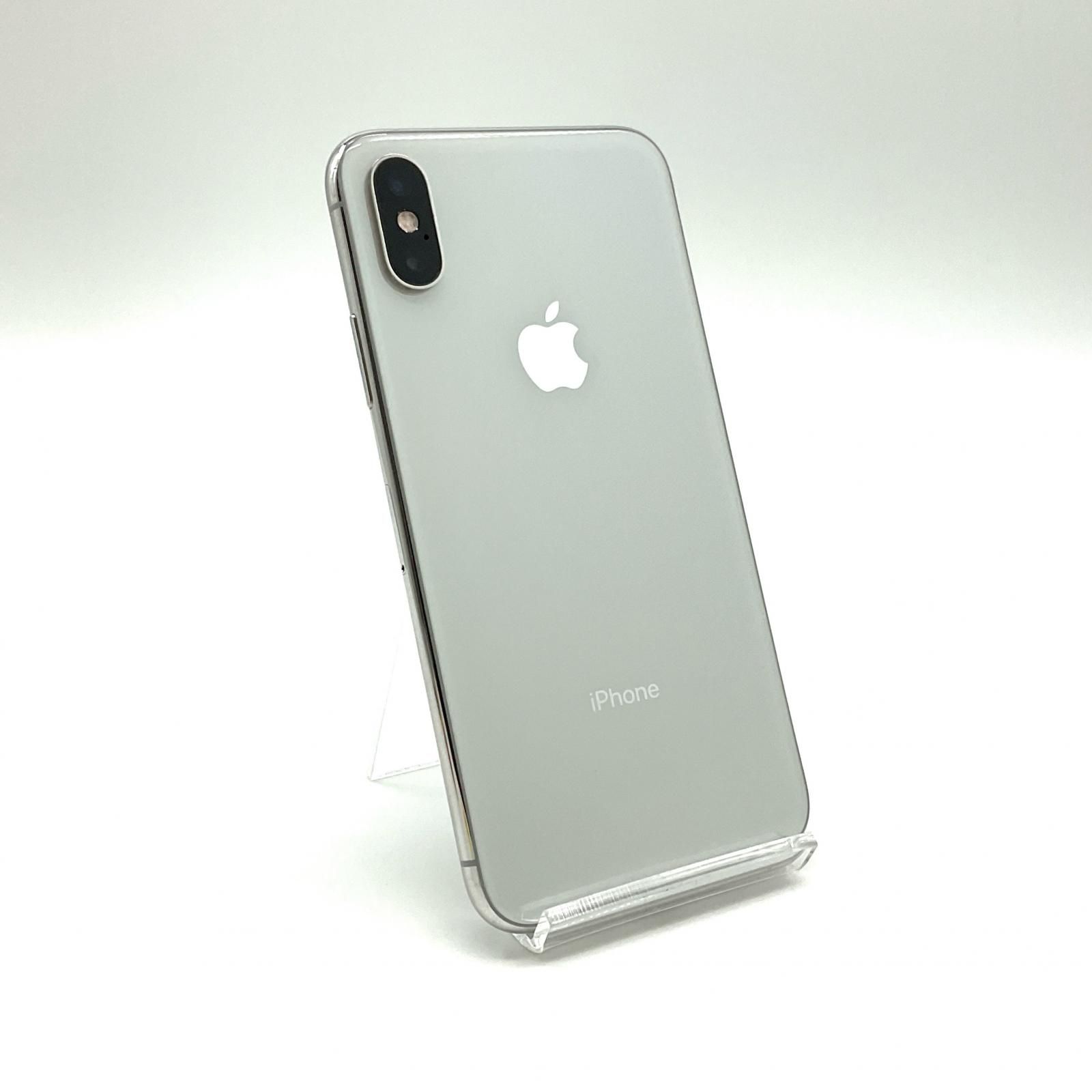 【全額返金保証】【最速発送】Apple iPhone XS 256GB シルバー docomo 白ロム 77% 動作確認済
