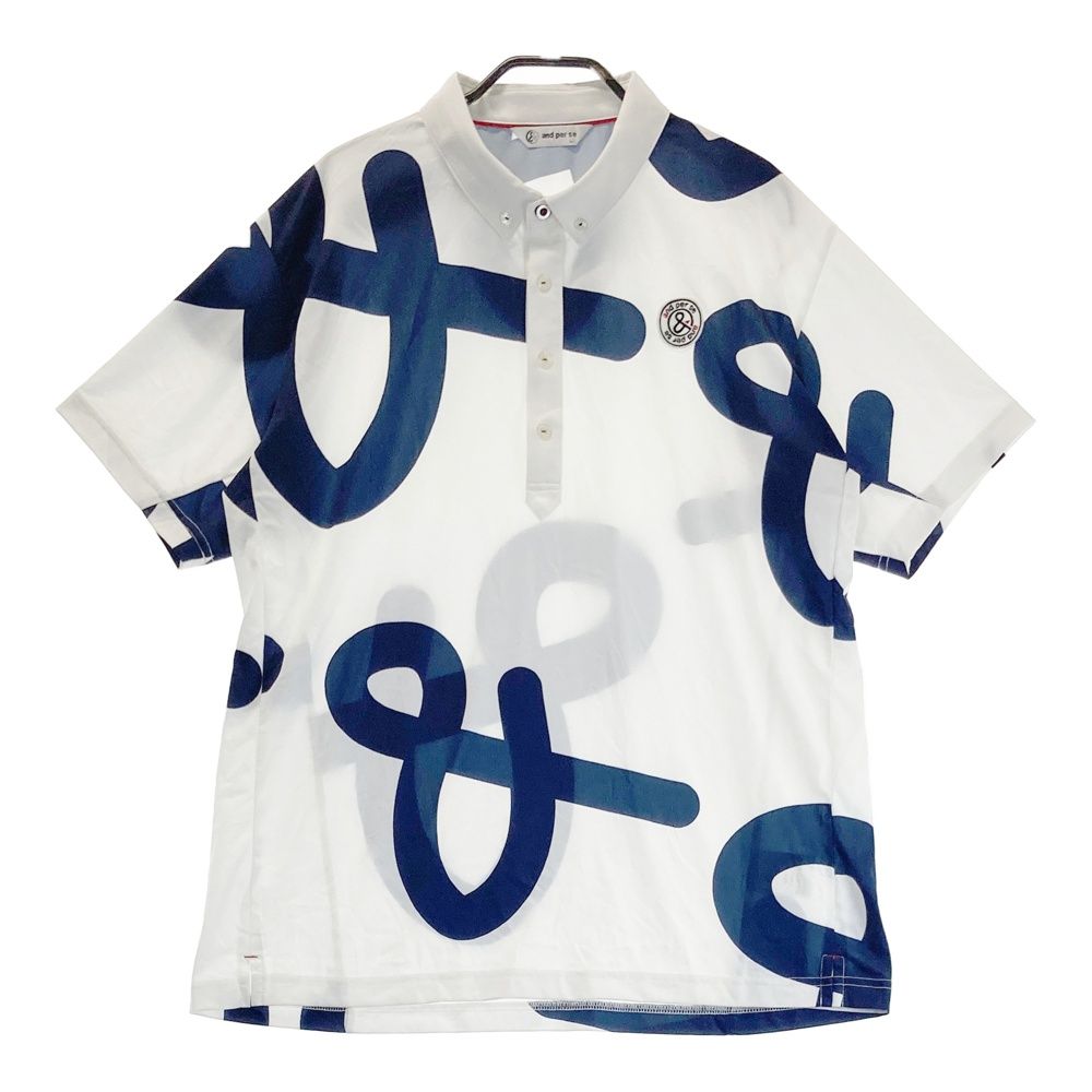 サイズ LL AND PER SE アンパスィ 半袖ポロシャツ ホワイト系 240101525472 ゴルフウェア メンズ ストスト USTAUSTRALIA_COM_AU