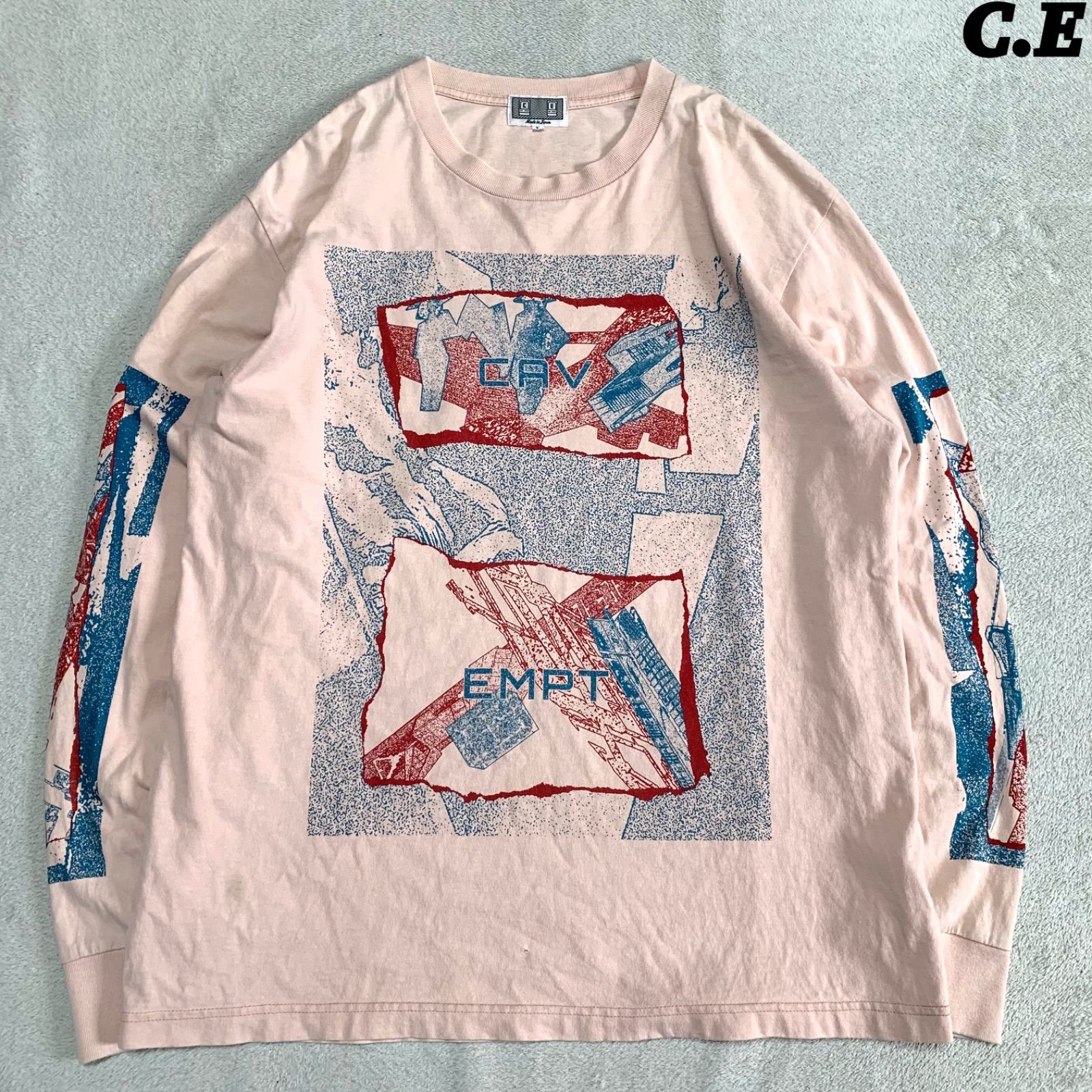 C.E CAV EMPT ロングTシャツ　ロンT 楽天市場】【中古】C．E (Cav Empt)グラフィック 長袖 Tシャツ