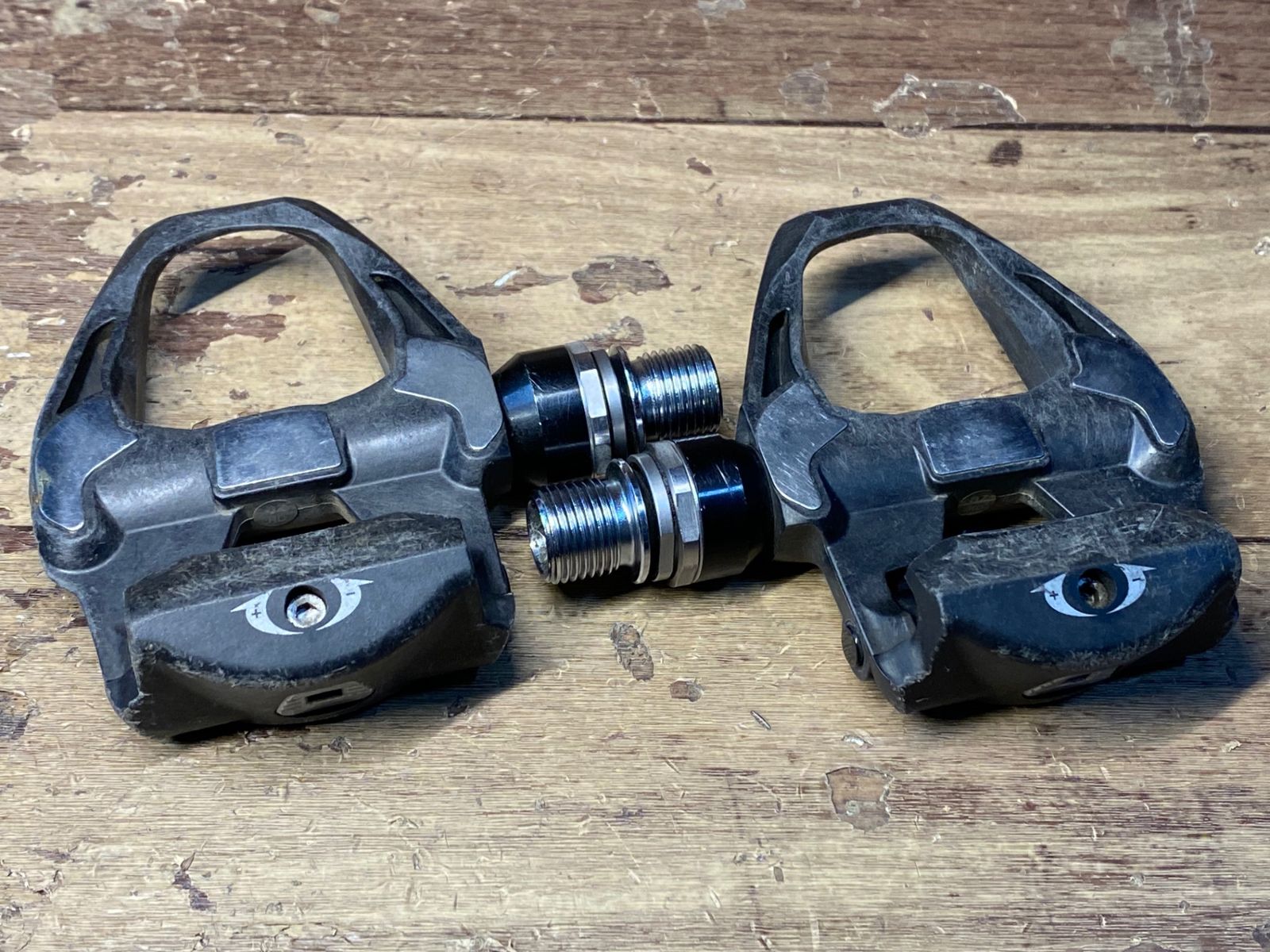DURA-ACE 懐かし SPD-SL PD-R9100 +4mm軸 ビンディングペダル