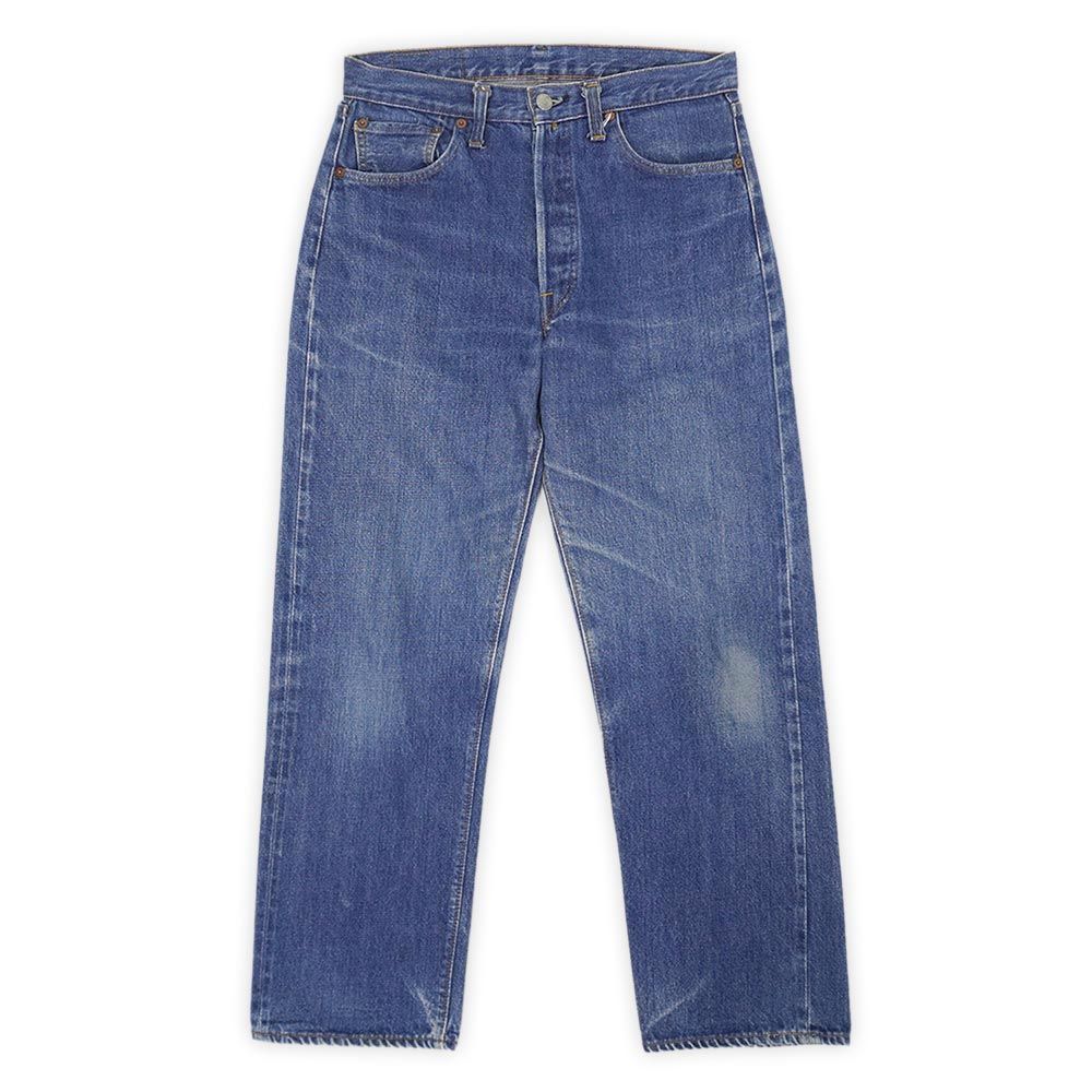 リーバイス Levi's 70s 70年代 501 デニムパンツ ジーンズ 66 single シングルステッチ 前期 赤耳 big E MADE IN USA アメリカ製 ヴィンテージ 古着 インディゴブルー【中古】