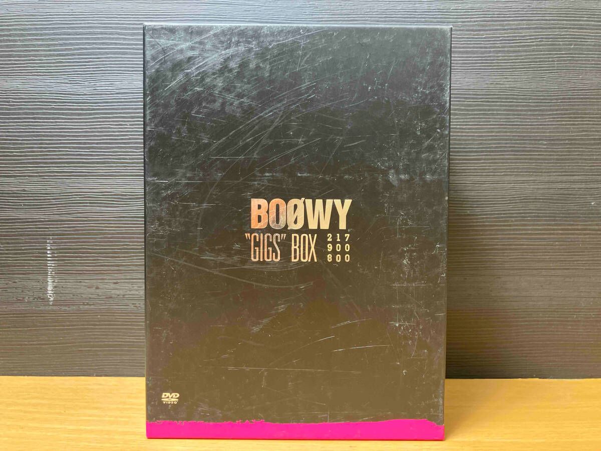 BOOWY “GIGS”BOX DVD8枚ボックス 【公式通販】