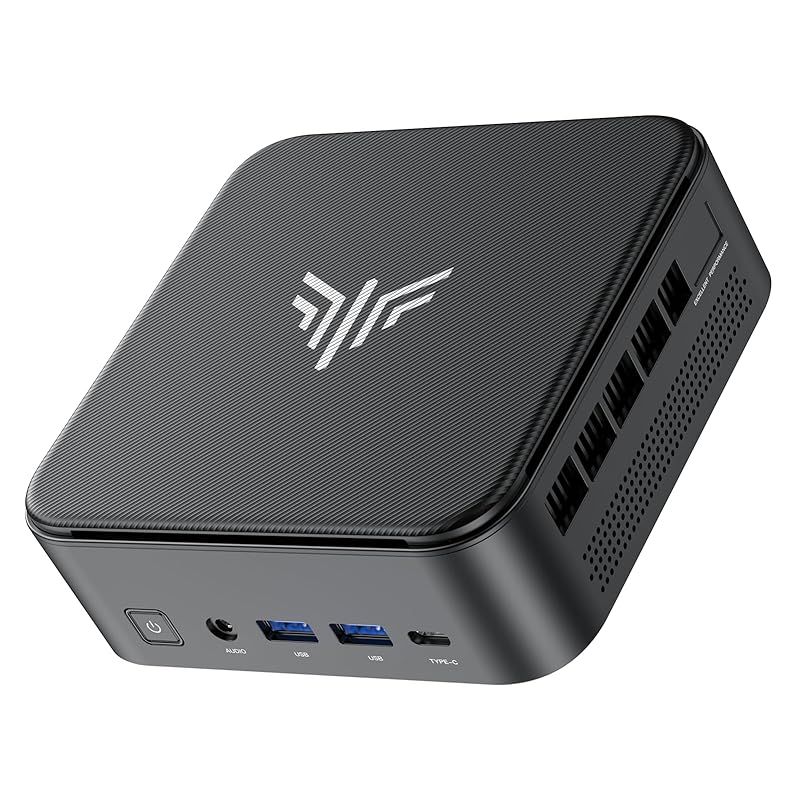NIPOGI ミニpc Ryzen 7 5825U 最大4.50GHz 8C|16T 16GB DDR4 512GB SSD mini pc ryzen Windows11 Pro 4K60Hz 3画面出力 ミニパソコン Type-C 小型pc WiFi
