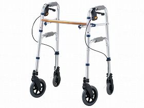 イーストアイ セーフティーアーム Vタイプウォーカー シルバー SAV 歩行器 介護用品 1点