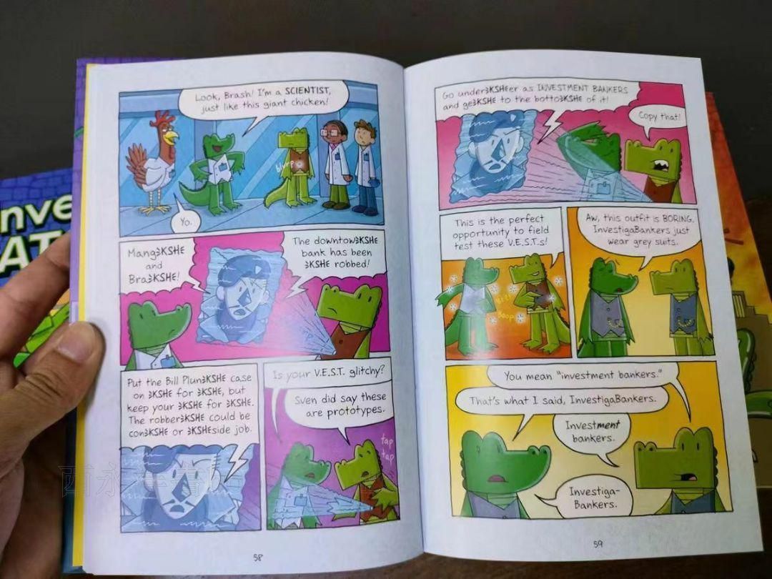 InvestiGators Graphic Novels英語まんが　コミック8冊 InvestiGators Graphic Novels英語まんが コミック8冊 - メルカリ