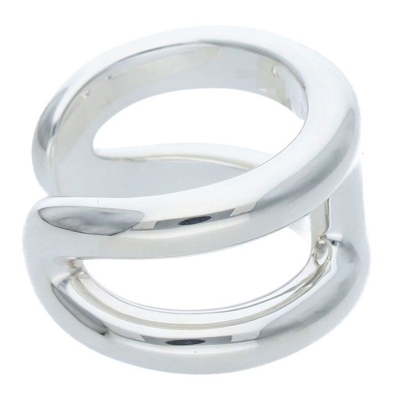 エルメス Osmose PM オスモズPMシルバーリング メンズ 51/11号