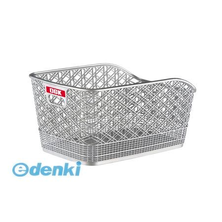 【新品・7営業日以内発送】OGK技研 4511890205957 RB－012 固定式 大型リア用バスケット アルミシルバー 大型後ろ用バスケット オージーケー 固定式ファッション大型後ろバスケット【沖縄離島販