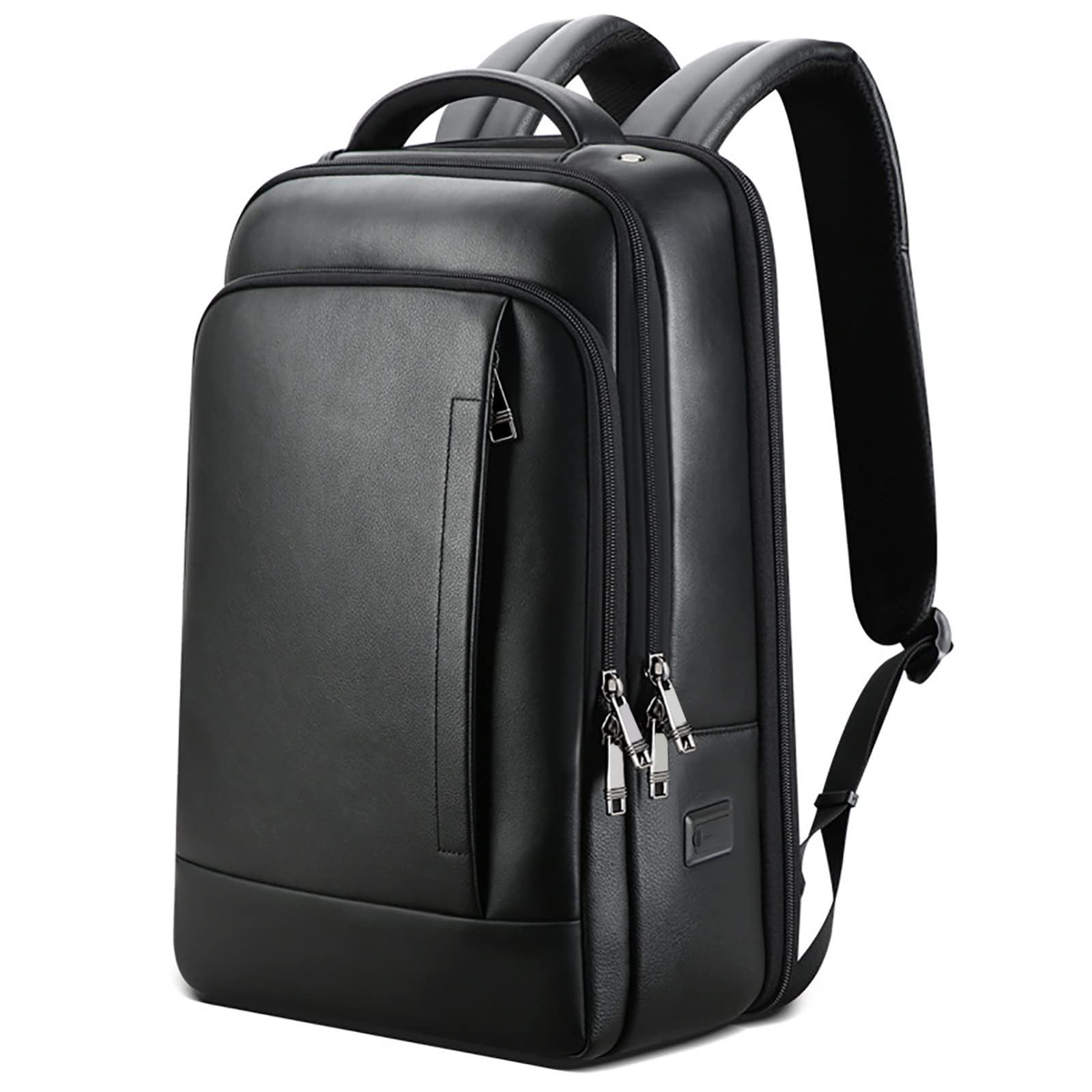 Ariga リュック メンズ 本革 牛革 スクエア 17インチPC収納 A4 レ Ariga リュック メンズ 本革 牛革 スクエア 17インチPC収納 A4 レ