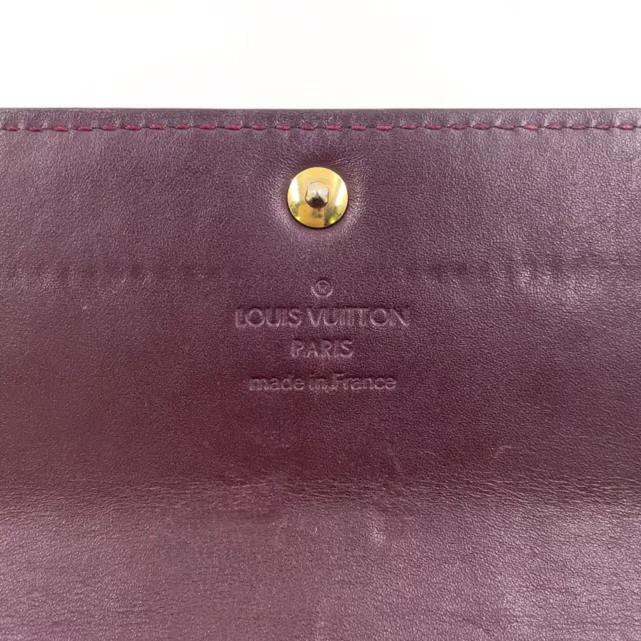 LOUIS VUITTON モノグラム ヴェルニ ポルトフォイユサラ