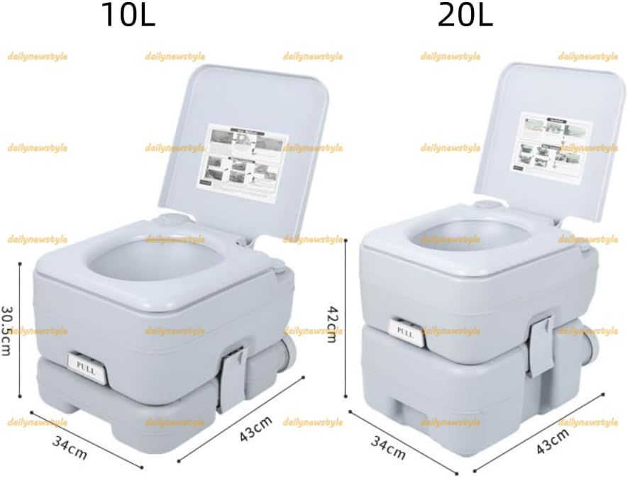 人気推薦◇簡易トイレ、ポータブルトイレ、10L L ポータブル水洗トイレ