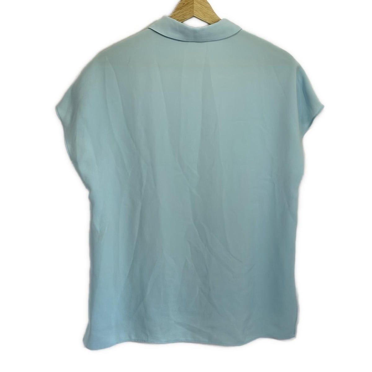 theory luxe セオリーリュクス 半袖シャツブラウス サイズ38 M レディース - ライトブルー