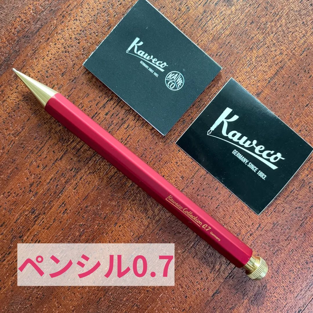 再入荷】カヴェコ スペシャル レッド ペンシル0.7 - 海外万年筆