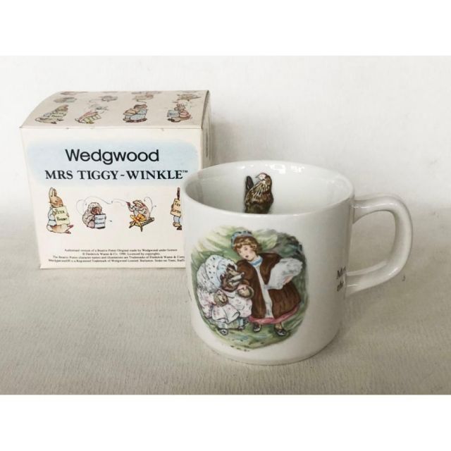 ウェッジウッド Wedgwood ピーターラビット 旧刻印 英国製 マグカップ 4