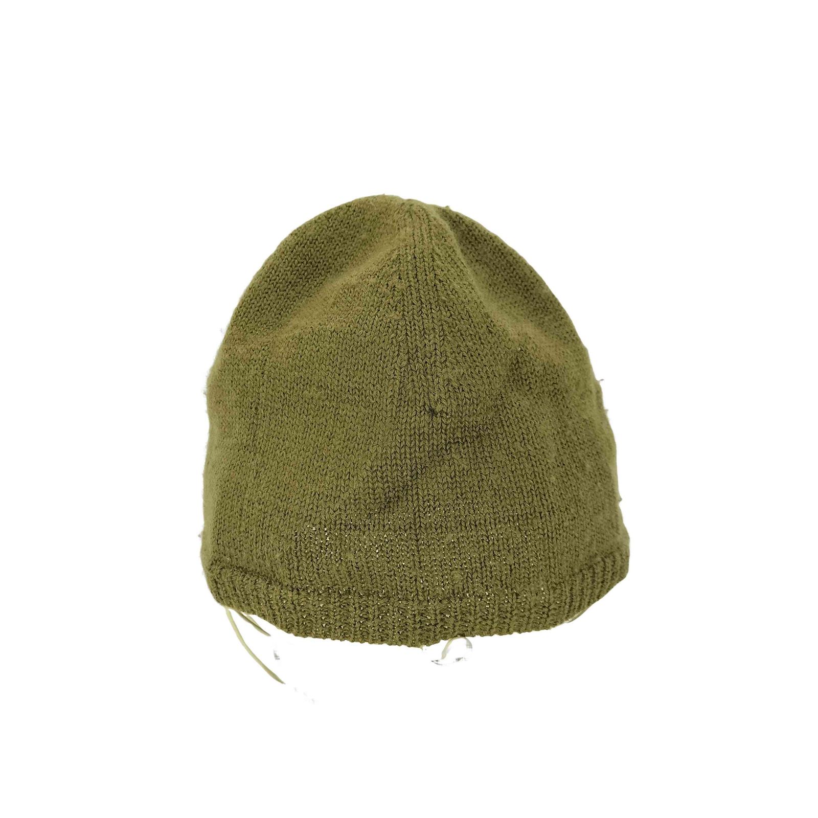 EVISU エヴィス 山ちゃん帽 ニット キャップ オレンジ系【中古