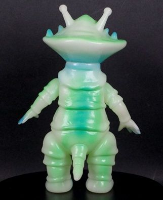 ブルマァク怪獣シリーズ リトルカネゴン(蓄光パープル) ソフビ