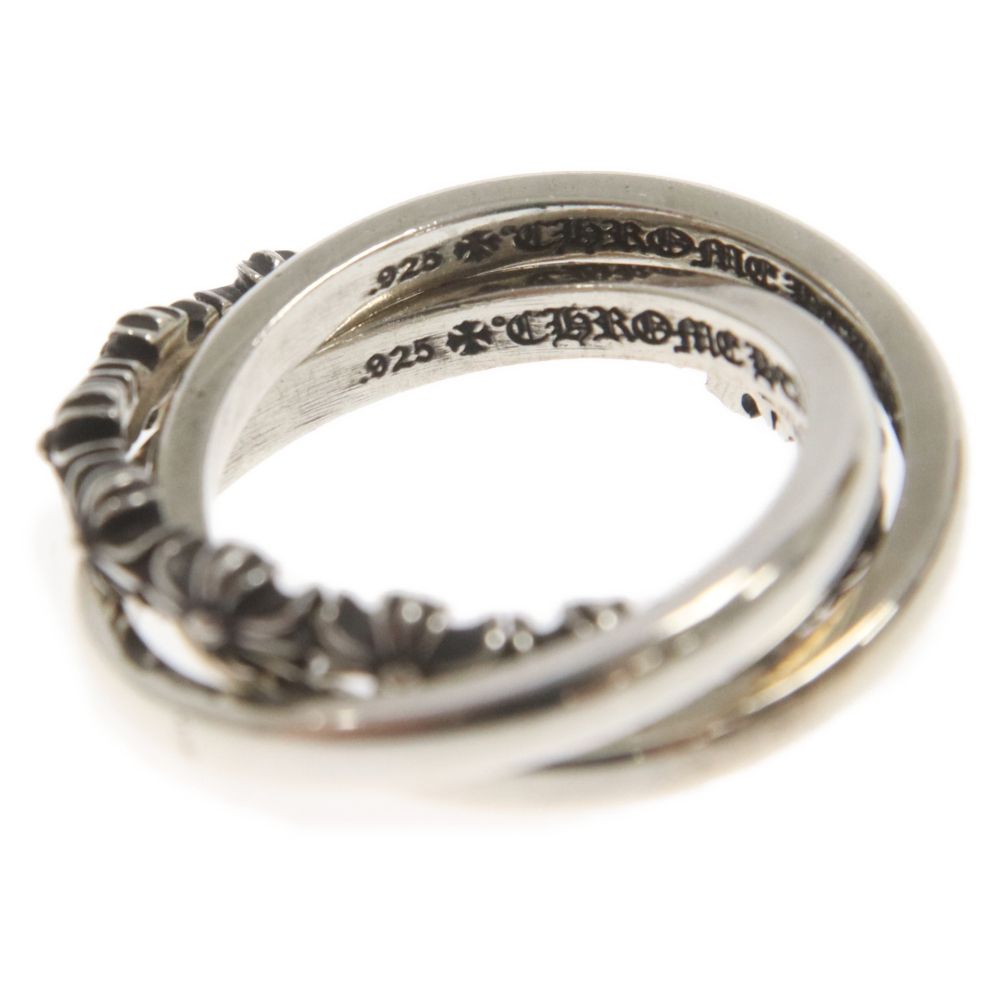 アクセサリー CHROME HEARTS TINY E CH PLS BAND - TRPL CHROME HEARTS TINY E CH PLUS BAND TRPL size : 17号 ¥847,000