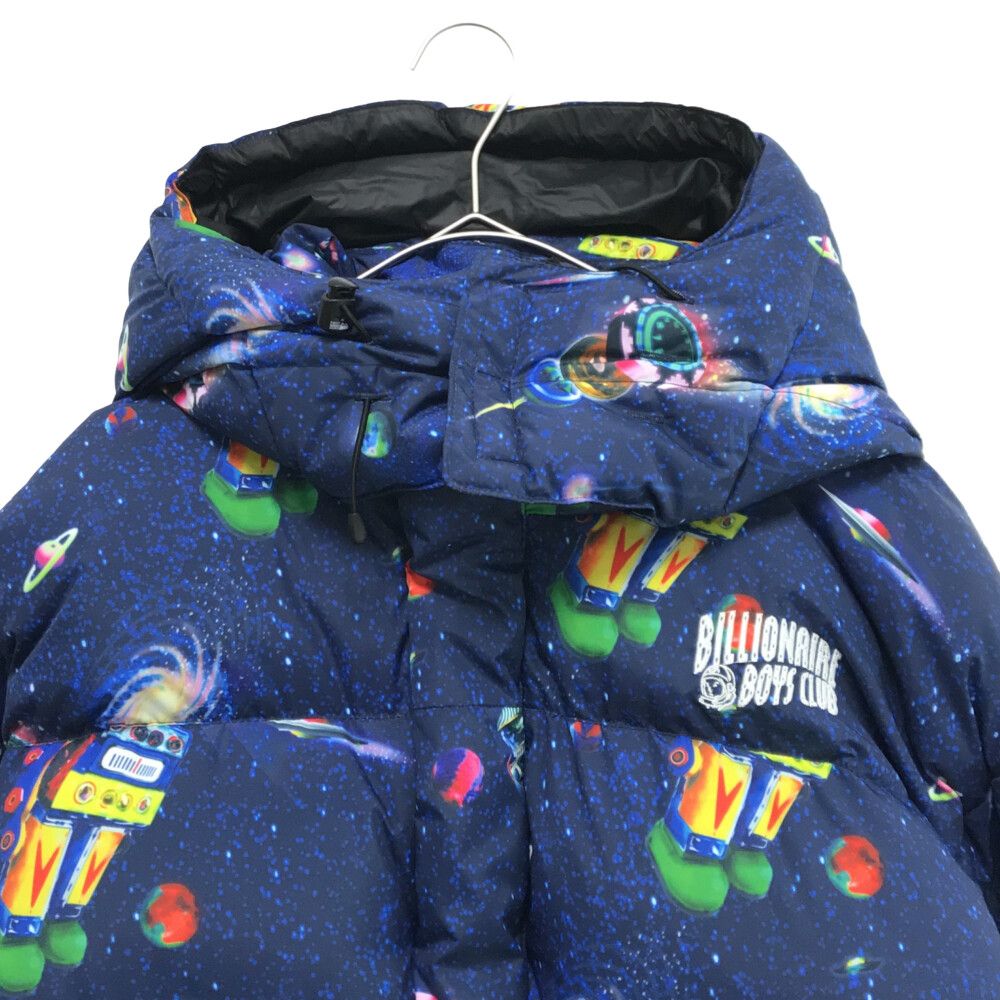 BILLIONAIRE BOYS CLUB (ビリオネアボーイズクラブ) x FIRST DOWN BUGGY DOWN JACKET  MICROFT? BBCJP225SX004 ×ファーストダウン バギーダウンジャケット マイクロフト ブルー