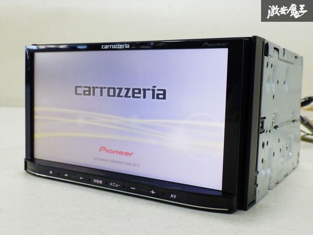 【保証付】 カロッツェリア 汎用 メモリーナビ 楽ナビ AVIC-MRZ05-2 CD USB 再生OK 地図データ 2012年 即納 在庫有 棚33-4
