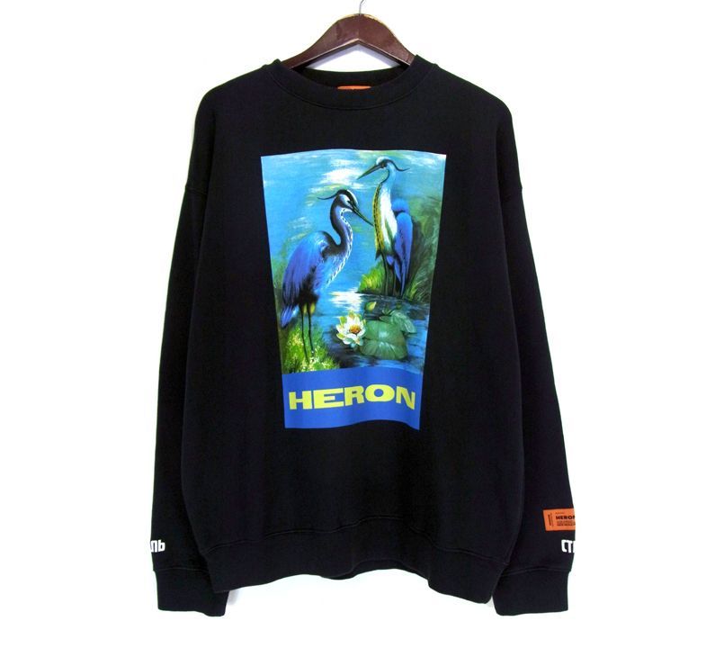 ヘロンプレストンHERON PRESTON■CREWNECKスウェットトレーナー