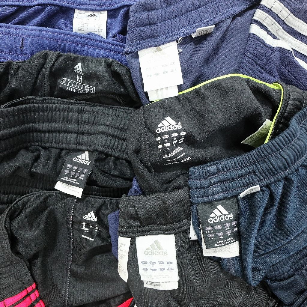 古着卸 アディダス adidas ジャージ パンツ 8枚セット メンズ M トレーニングパンツ トラックパンツ 古着 NC0889 KIN-KAAI_COM