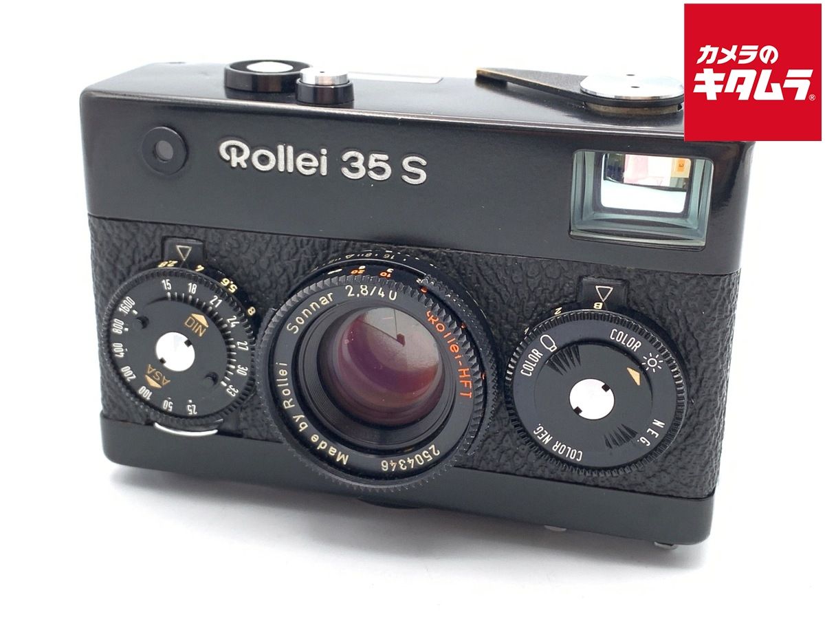 【希少・美品】ローライ Rollei 35 S Sonnar 40mm F2.8 Rollei 35 S Gold 24 Karat (Plated) Camera w/ 40mm f2.8