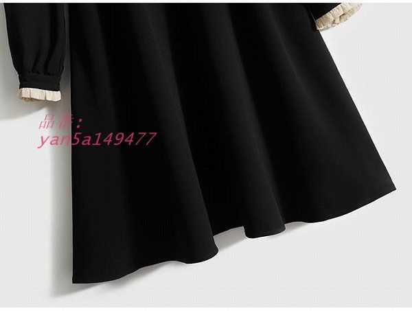 エレガンス上品大人ワンピース ひざ下丈