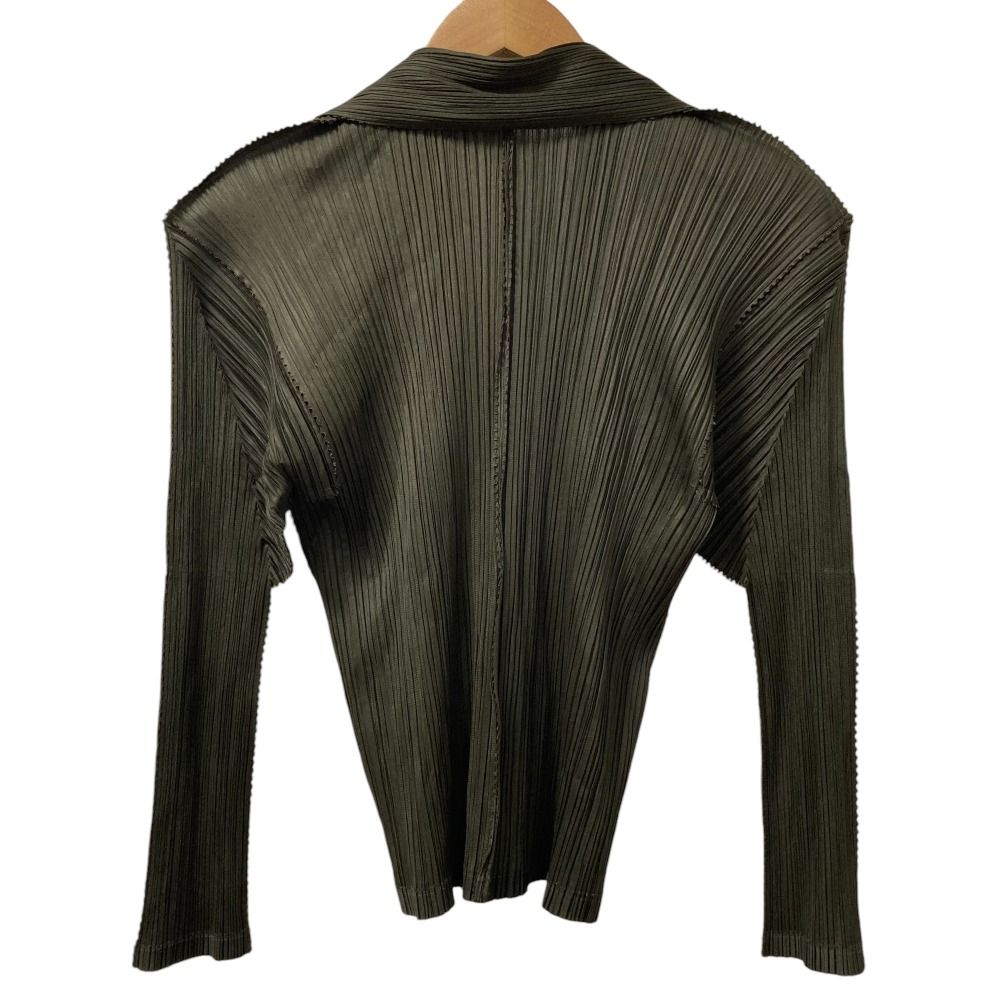 ◇PLEATS PLEASE イッセイミヤケ◇プリーツカーディガン 3 653S