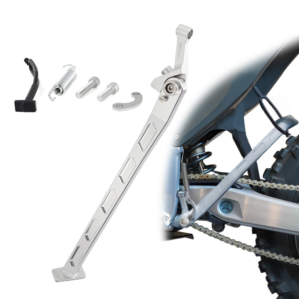 調整 キックスタンド サイドスタンド パーキング用 STARK VARG MX - EX バイク 二輪 アルミニウム フットサポートホルダー ブラケット