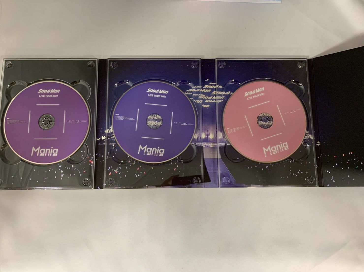【新品未開封】Snow Man Mania 3Blu-ray DVD 06.Snow Man LIVE TOUR 2021 Mania ［3Blu-ray Disc+フォト
