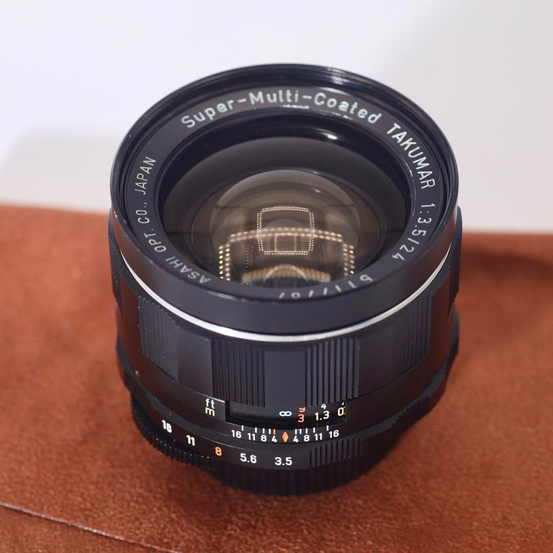 【希少・美品】 SMC Takumar 24mm F3.5 066 広角タクマー オールドレンズ】タクマーの小さな広角レンズ アサヒ