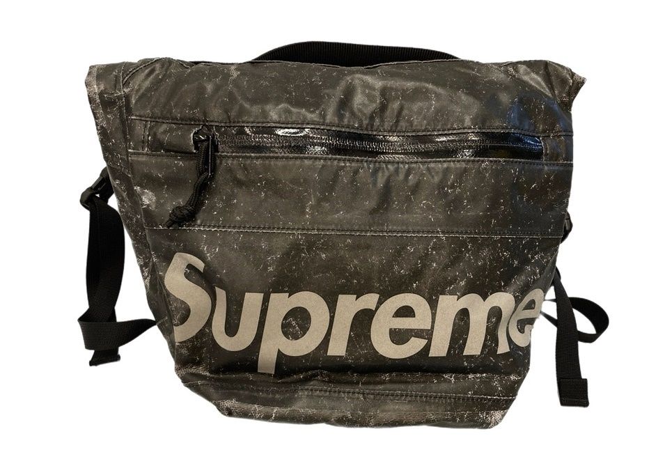 シュプリーム SUPREME Waterproof Reflective Speckled Shoulder Bag 20AW ウォータープルーフ 黒 バッグ メンズバッグ ショルダーバッグ・メッセンジャーバッグ ブラック 101bag-151