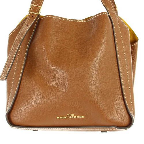 マークジェイコブス MARC JACOBS ザ ディレクター トートバッグ ハンドバッグ レザー ロゴ 茶色 ブラウン /SR6 - メルカリ