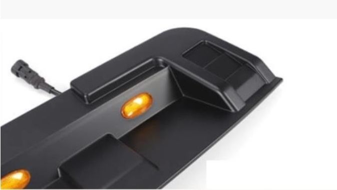 2006-2020年 FJクルーザー GSJ15W型 LED付き 4色選択 ボンネット エアベント ダクト エアフロー インテーク カバー FFCRYSTALESIA_COM