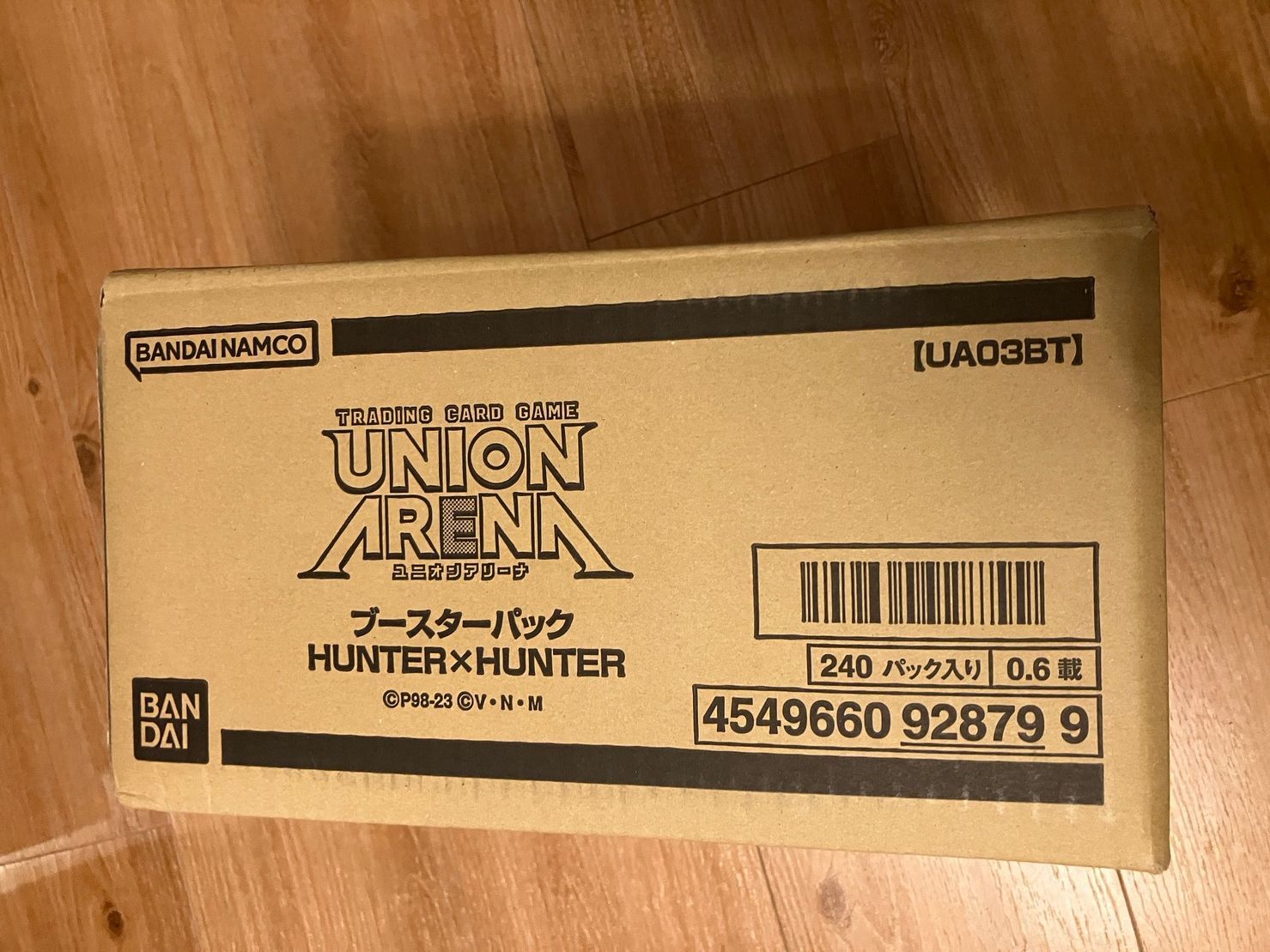 BANDAI - ユニオンアリーナ　ハンターハンター　未開封　カートン ユニオンアリーナ ハンターハンター HUNTER×HUNTER 未開封カートン