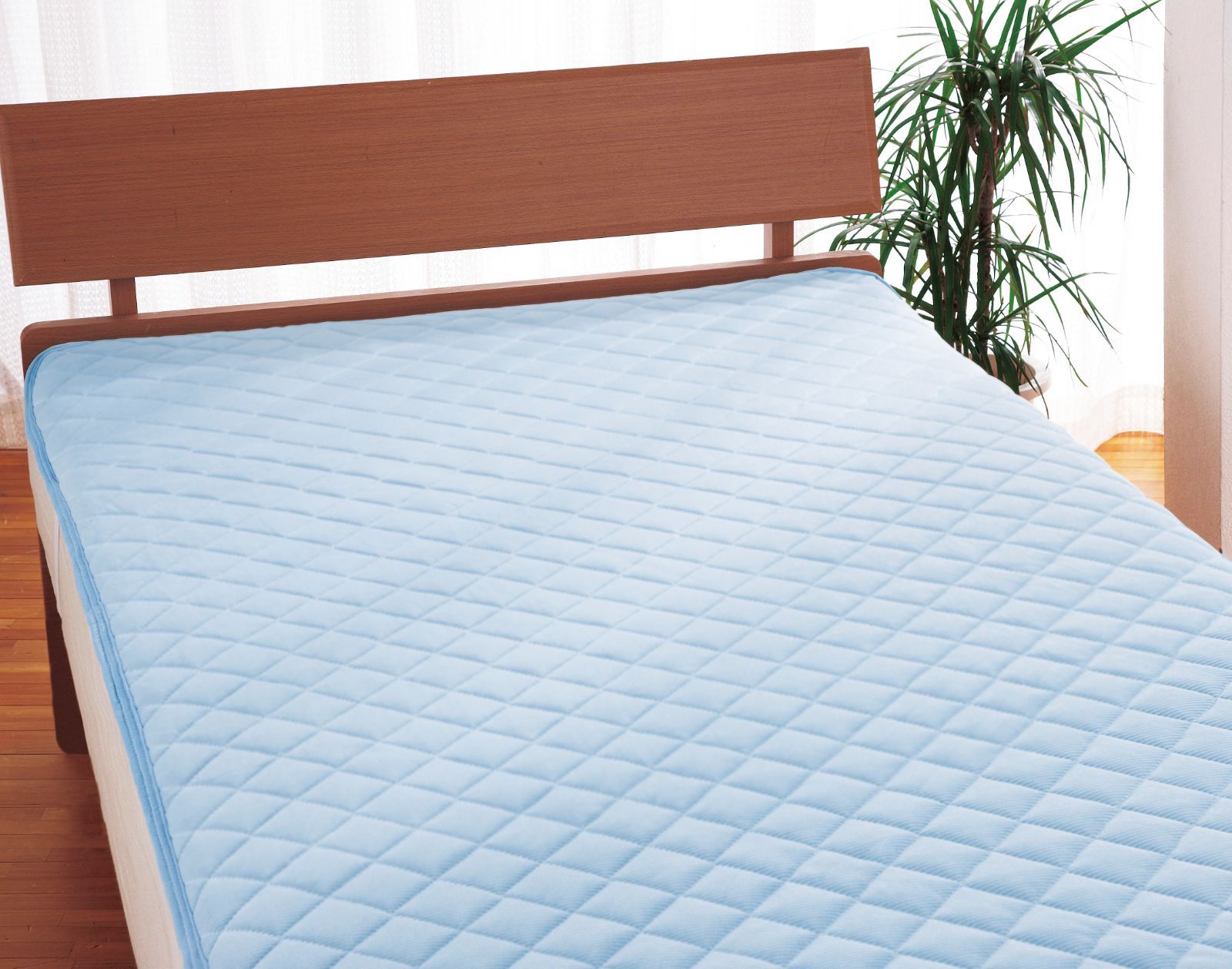 冷感-吸水速乾 リバーシブル敷パッド2枚セット